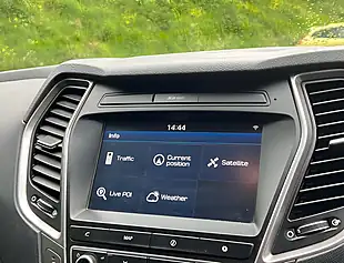 Used 2017 Hyundai Santa Fe Premium Blue Drive Red Merlot - Interior and Exterior details 16