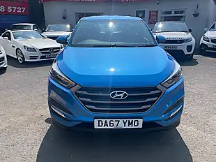 Used 2017 Hyundai Tucson Blue Drive S Blue - Interior and Exterior details 8