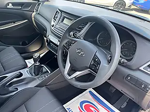 Used 2017 Hyundai Tucson Blue Drive S Blue - Interior and Exterior details 9