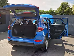 Used 2017 Hyundai Tucson Blue Drive S Blue - Interior and Exterior details 12