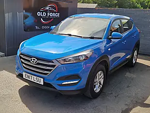 Used 2017 Hyundai Tucson Blue Drive S Blue - Interior and Exterior details 5