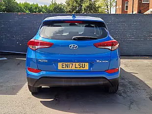 Used 2017 Hyundai Tucson Blue Drive S Blue - Interior and Exterior details 9