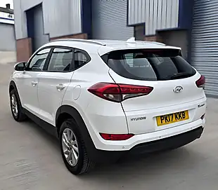 Used 2017 Hyundai Tucson Blue Drive Se Nav White - Interior and Exterior details 6
