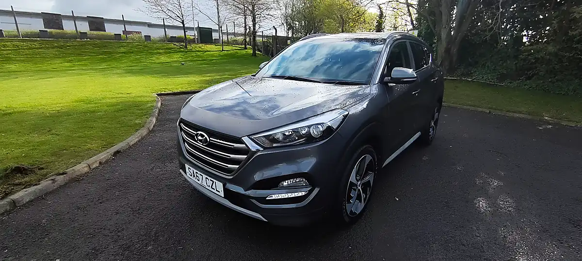 Used 2017 Hyundai Tucson Premium Micron Grey - Front View
