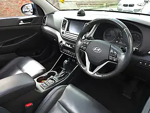 Used 2017 Hyundai Tucson Premium Se Blue - Interior and Exterior details 12