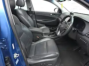 Used 2017 Hyundai Tucson Premium Se Blue - Interior and Exterior details 13
