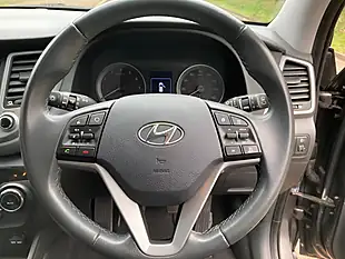 Used 2017 Hyundai Tucson Se Blue Drive Grey - Interior and Exterior details 17
