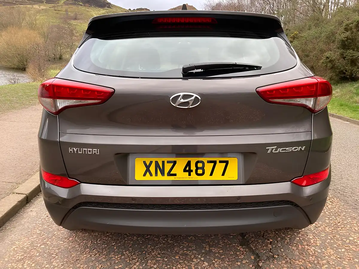 Used 2017 Hyundai Tucson Se Blue Drive Grey - Interior and Exterior details 3