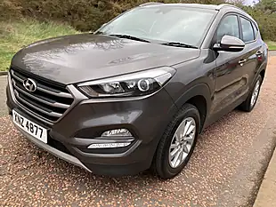 Used 2017 Hyundai Tucson Se Blue Drive Grey - Interior and Exterior details 6