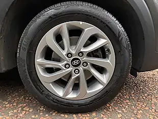 Used 2017 Hyundai Tucson Se Blue Drive Grey - Interior and Exterior details 8
