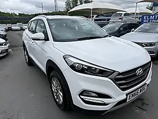 Used 2017 Hyundai Tucson Se Edition White - Interior and Exterior details 10