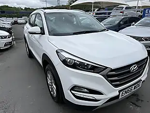 Used 2017 Hyundai Tucson Se Edition White - Interior and Exterior details 11