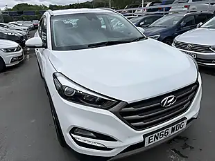 Used 2017 Hyundai Tucson Se Edition White - Interior and Exterior details 12