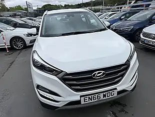 Used 2017 Hyundai Tucson Se Edition White - Interior and Exterior details 13