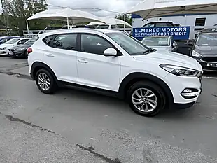Used 2017 Hyundai Tucson Se Edition White - Interior and Exterior details 7