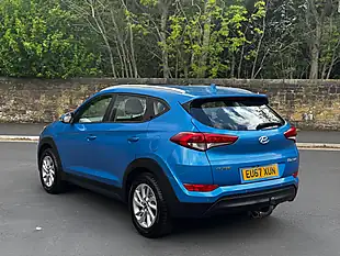 Used 2017 Hyundai Tucson Se Nav Ara Blue - Interior and Exterior details 11