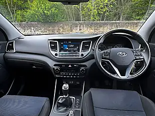 Used 2017 Hyundai Tucson Se Nav Ara Blue - Interior and Exterior details 2