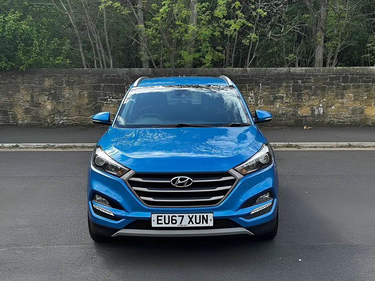 Used 2017 Hyundai Tucson Se Nav Ara Blue - Interior and Exterior details 5