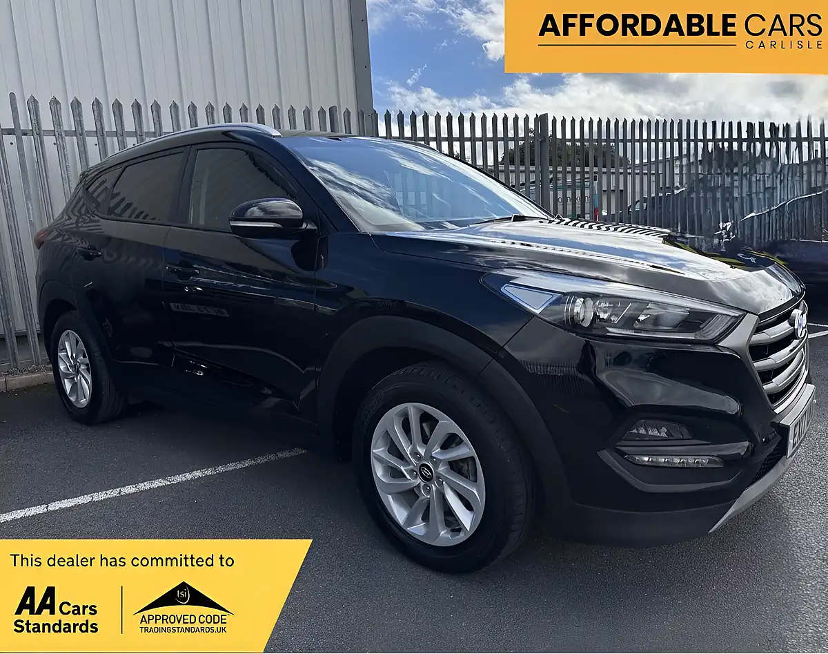 Used 2017 Hyundai Tucson Se Nav Black - Front View