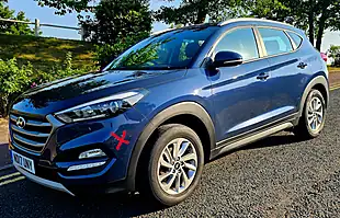 Used 2017 Hyundai Tucson Se Nav Blue - Interior and Exterior details 2