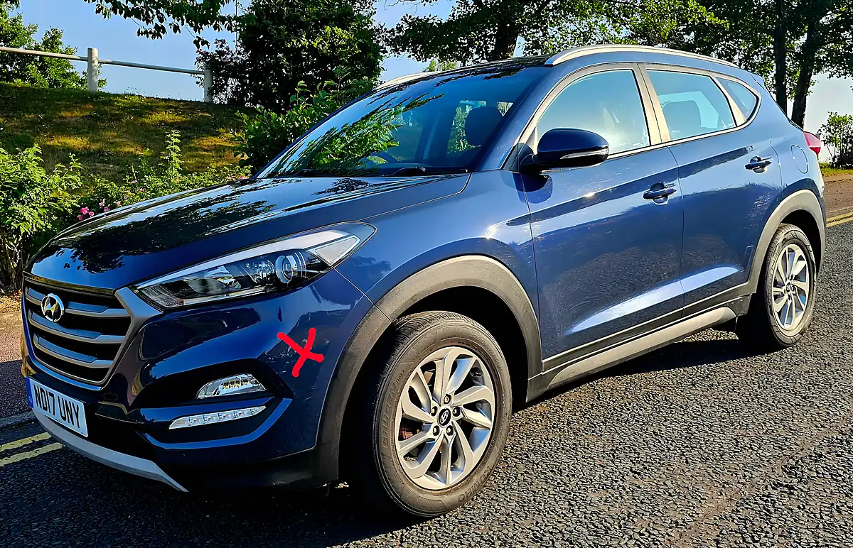 Used 2017 Hyundai Tucson Se Nav Blue - Interior and Exterior details 2