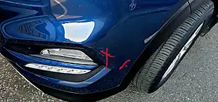 Used 2017 Hyundai Tucson Se Nav Blue - Interior and Exterior details 20