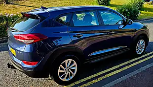 Used 2017 Hyundai Tucson Se Nav Blue - Interior and Exterior details 3