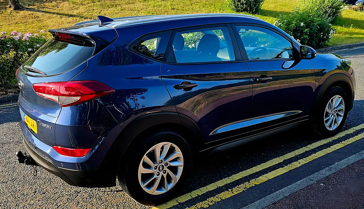 Used 2017 Hyundai Tucson Se Nav Blue - Interior and Exterior details 3