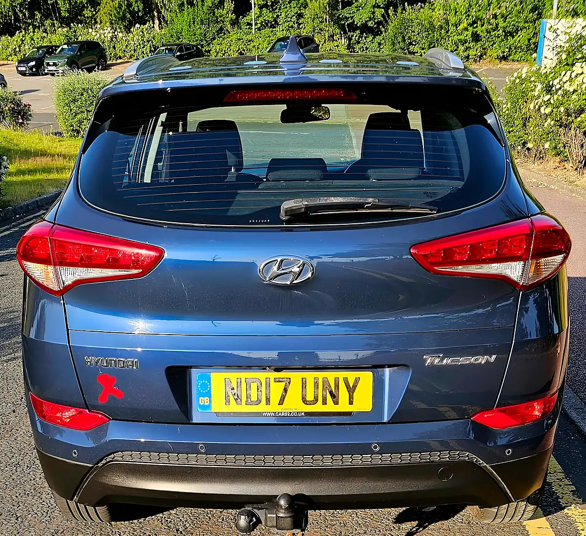 Used 2017 Hyundai Tucson Se Nav Blue - Interior and Exterior details 5