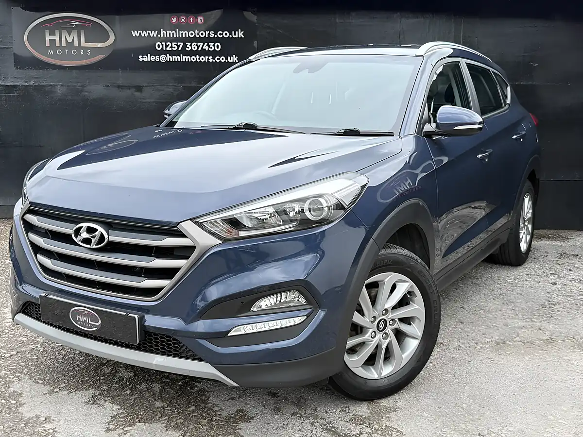 Used 2017 Hyundai Tucson Se Nav Blue - Front View