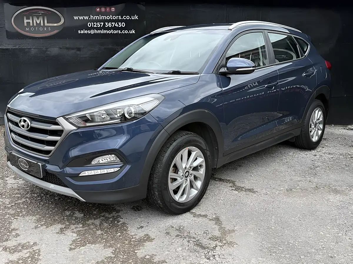 Used 2017 Hyundai Tucson Se Nav Blue - Interior and Exterior details 2