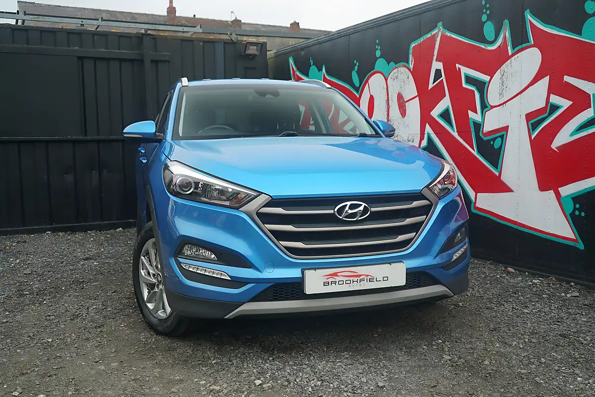 Used 2017 Hyundai Tucson Se Nav Blue - Front View