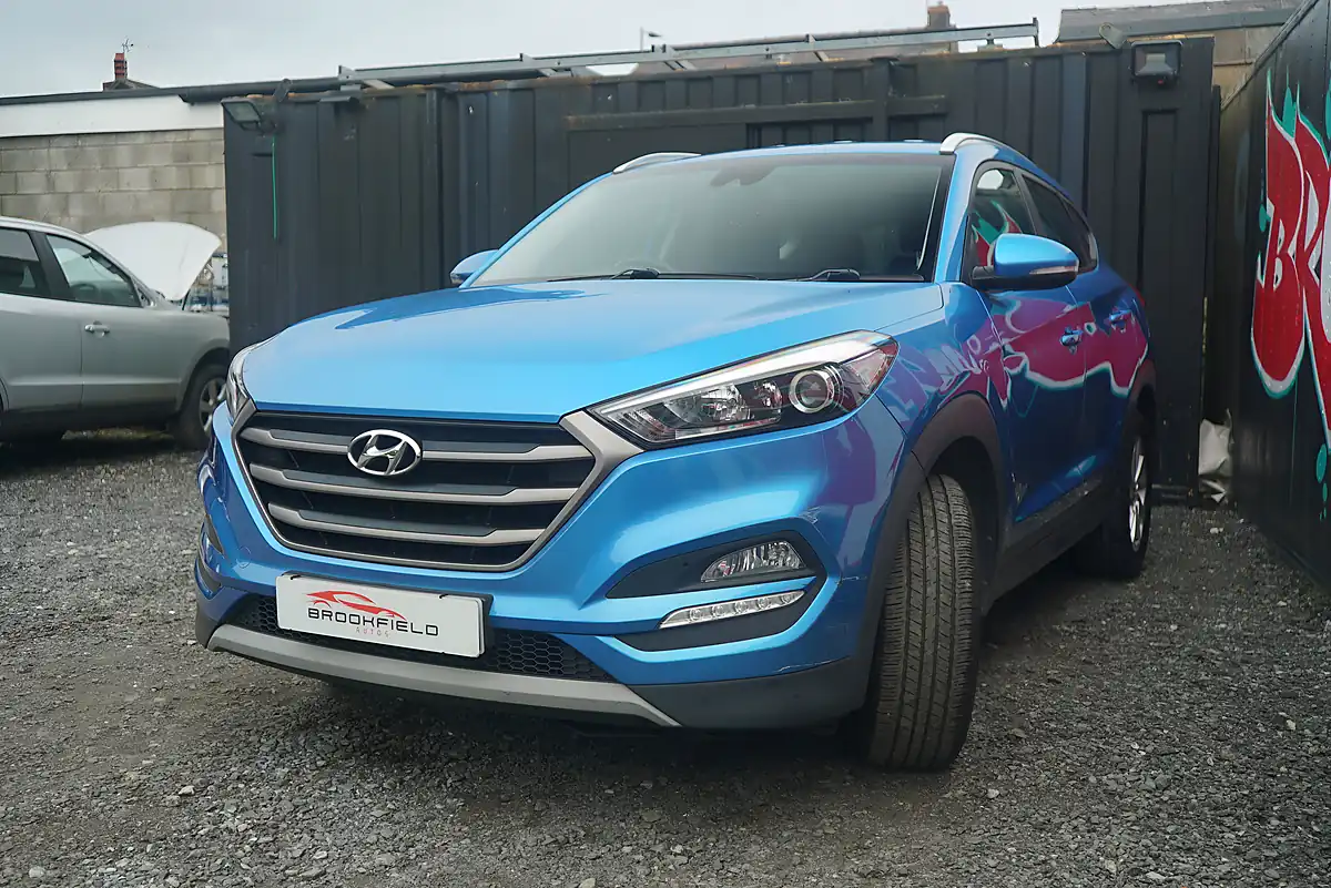 Used 2017 Hyundai Tucson Se Nav Blue - Interior and Exterior details 4