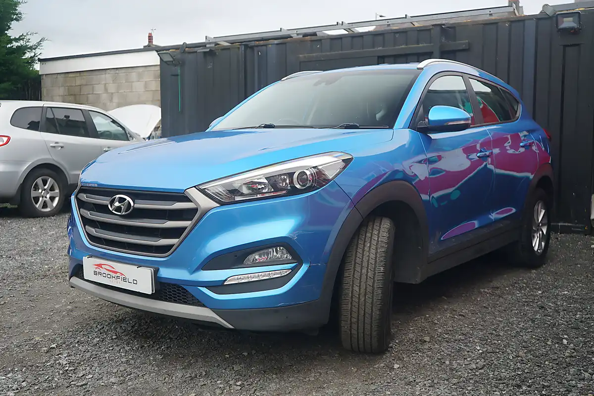 Used 2017 Hyundai Tucson Se Nav Blue - Interior and Exterior details 5