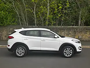 Used 2017 Hyundai Tucson Se Nav White - Interior and Exterior details 3