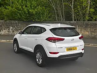 Used 2017 Hyundai Tucson Se Nav White - Interior and Exterior details 9
