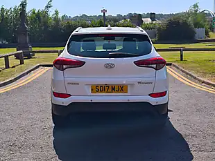 Used 2017 Hyundai Tucson Se Nav White - Interior and Exterior details 14