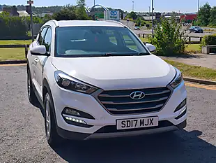 Used 2017 Hyundai Tucson Se Nav White - Interior and Exterior details 7