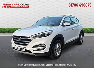 Used 2017 Hyundai Tucson Se Nav White - Interior and Exterior details 2