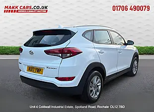 Used 2017 Hyundai Tucson Se Nav White - Interior and Exterior details 3
