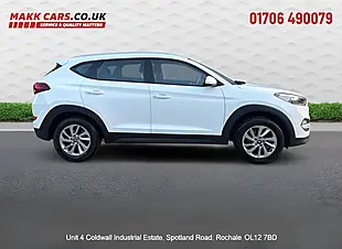 Used 2017 Hyundai Tucson Se Nav White - Interior and Exterior details 5