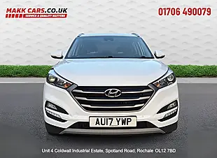 Used 2017 Hyundai Tucson Se Nav White - Interior and Exterior details 7