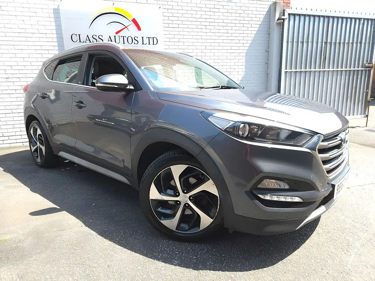 Used 2017 Hyundai Tucson Sport Edition Grey - Front View