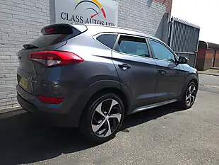 Used 2017 Hyundai Tucson Sport Edition Grey - Interior and Exterior details 9
