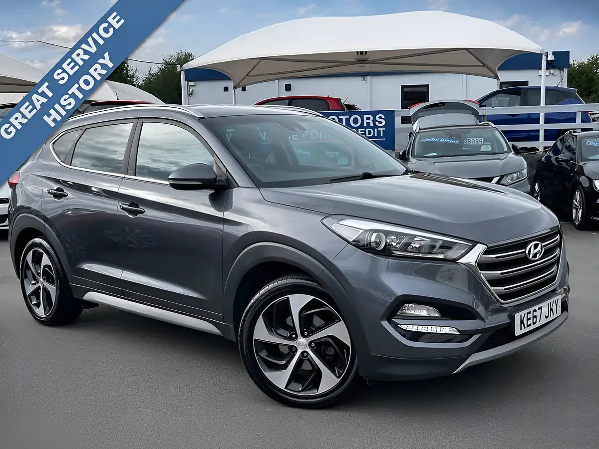 Used 2017 Hyundai Tucson Sport Edition Grey - Front View