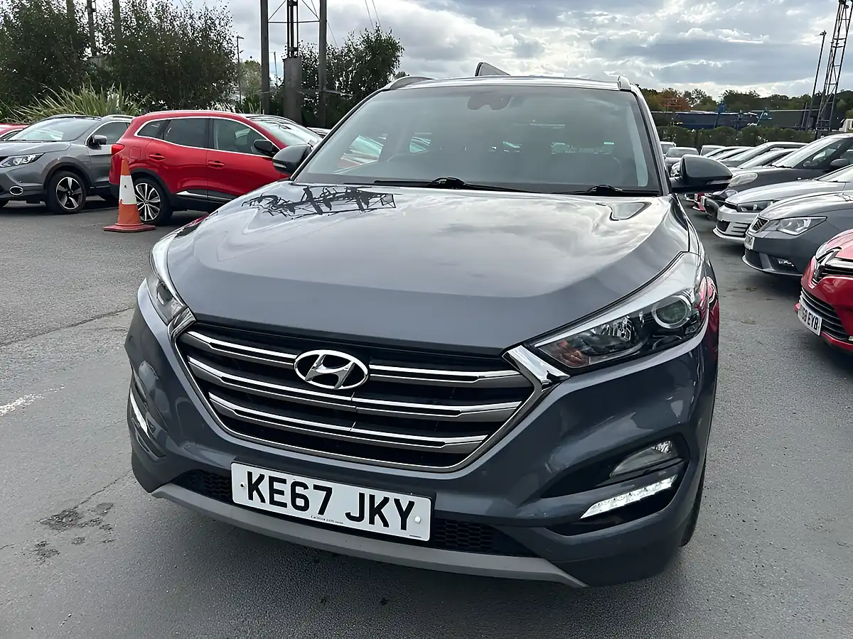 Used 2017 Hyundai Tucson Sport Edition Grey - Interior and Exterior details 14
