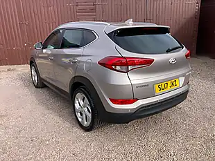 Used 2017 Hyundai Tucson Sport Edition White - Interior and Exterior details 4