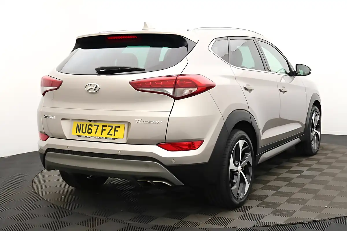 Used 2017 Hyundai Tucson Sport Edition White Sand - Interior and Exterior details 3