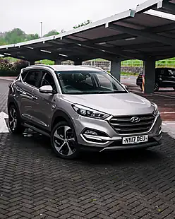 Used 2017 Hyundai Tucson Sport Edition White Sand Pearl - Interior and Exterior details 10
