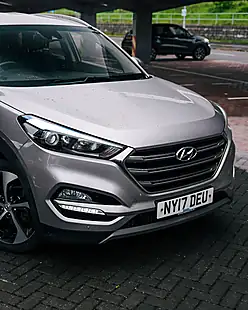 Used 2017 Hyundai Tucson Sport Edition White Sand Pearl - Interior and Exterior details 11